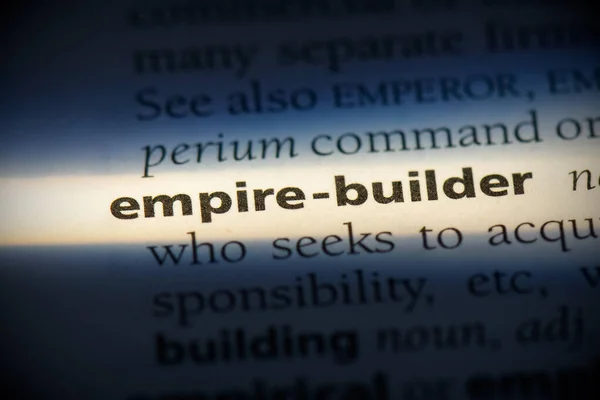 Empire-builder — Stockfoto