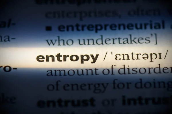 Entropy — Stock Photo, Image