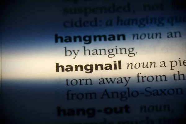 Hangnail — Zdjęcie stockowe