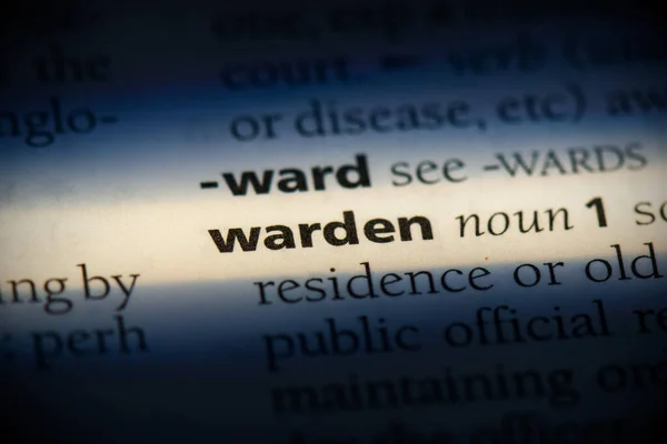 Warden — Stock fotografie