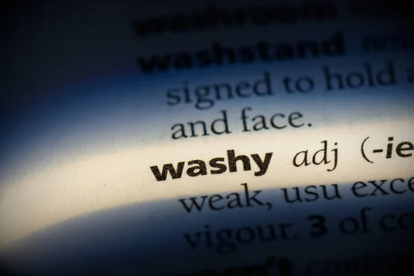 Washy — Stockfoto