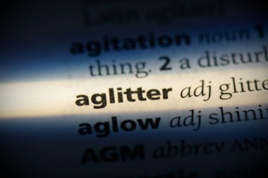 aglitter