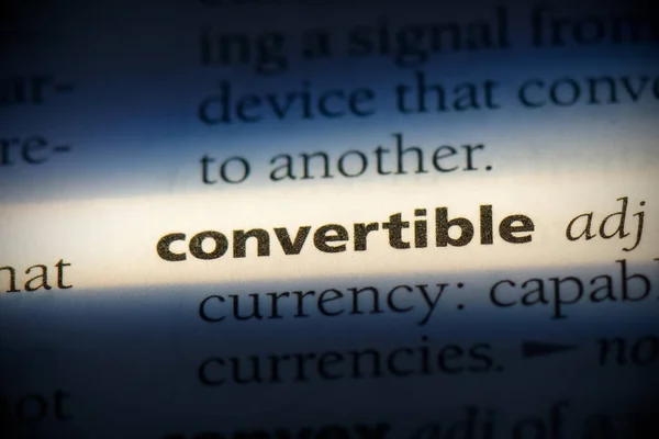 Convertible — Foto de Stock