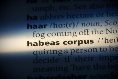Habeas corpus