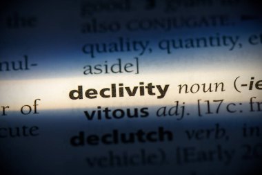 declivity