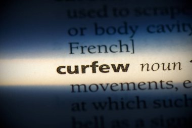 sokağa çıkma yasağı