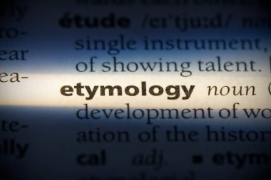 etimoloji
