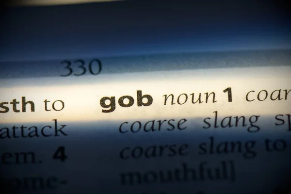 Gob — Stock Photo, Image