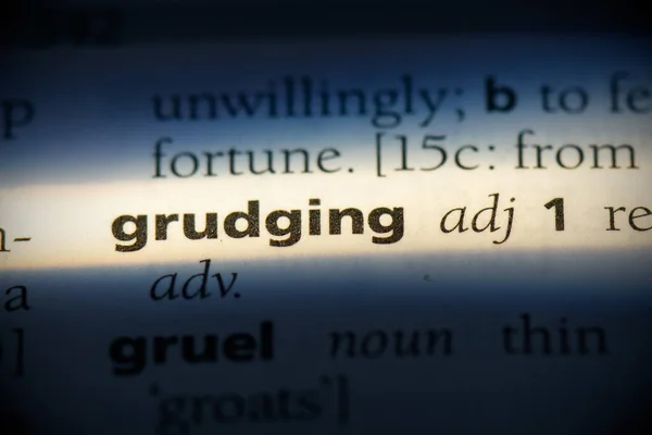 Grudging — Stock Photo, Image