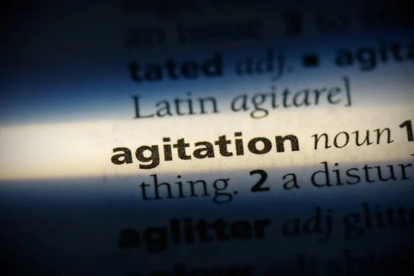 Agitation — Stock Photo, Image