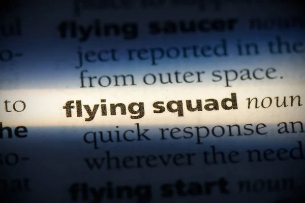 Flying squad — Stockfoto