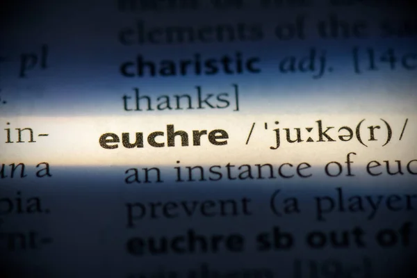 Euchre — Stock Photo, Image