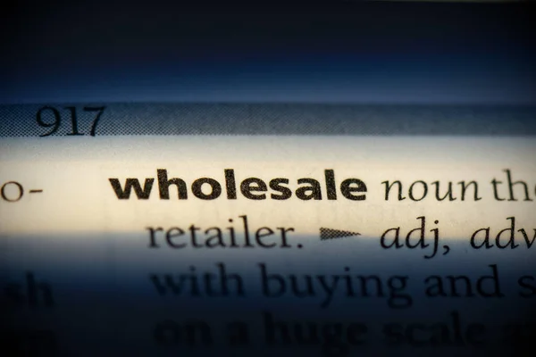 Wholesale — Stock Photo, Image