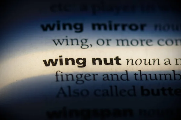 Wing nut — Stock Photo, Image