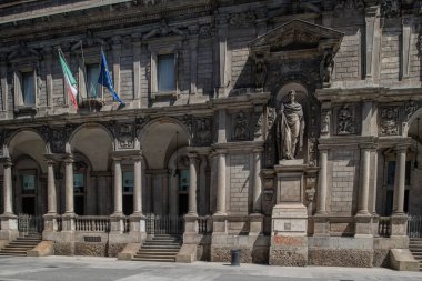 Milan, İtalya - 30 Haziran 2019: Kamera di Ticcio, Palazz