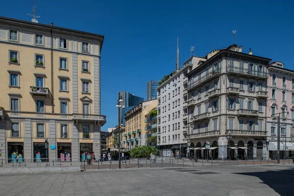 Milan, Italie - 30 juin 2019 : Vue de la rue Corso Como — Photo