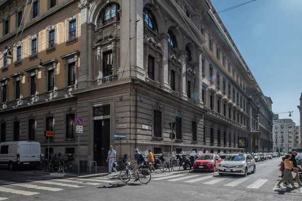 Milano, Italia - 30 giugno 2019: Veduta di Via Italia — Foto Stock
