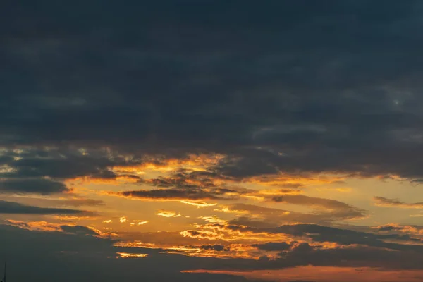 Movimentos Céu Tempo Nublado — Fotografia de Stock