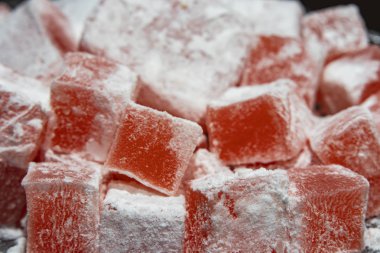 geleneksel Türk lokumu kadar kapatın