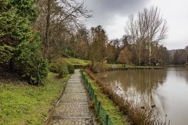 Bahcekoy Sariyer Estambul Turquía Diciembre 2018 Atatrk Arboretum Encuentra Sureste — Foto de Stock