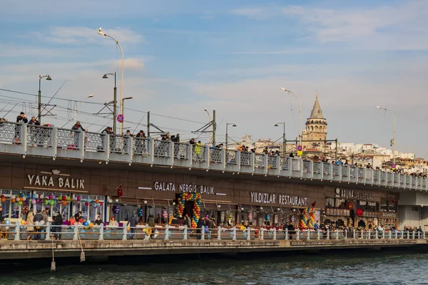 Istanbul Peru Dezembro 2018 Cidade Onde Continentes Encontram Cidade Vista — Fotografia de Stock