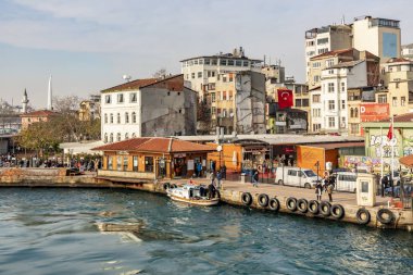 İstanbul, Türkiye-Aralık 31,12,2018. Kıtaların buluştuğu şehir. şehir manzaralı ve istanbul'dan cityscape