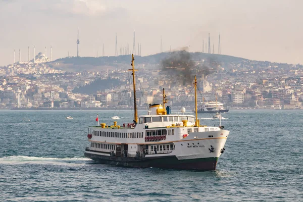 İstanbul, Türkiye-Aralık 31,12,2018. Kıtaların buluştuğu şehir. şehir manzaralı ve istanbul'dan cityscape