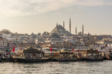 İstanbul, Türkiye-Aralık 31,12,2018. Kıtaların buluştuğu şehir. şehir manzaralı ve istanbul'dan cityscape