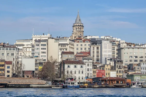 Istanbul Törökország December 2018 Város Ahol Találkozik Kontinensen Városra Városkép — Stock Fotó