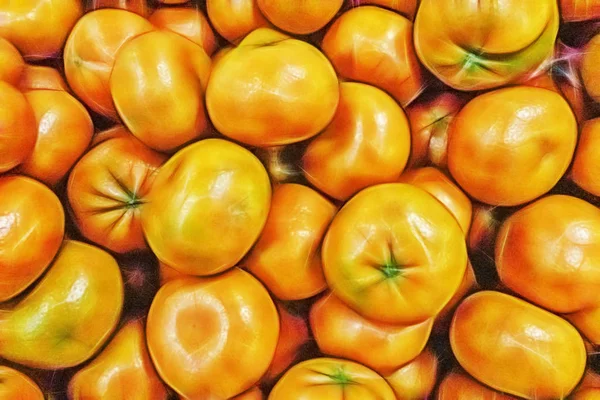 Close Mandarins Greengrocer — Stock Photo, Image