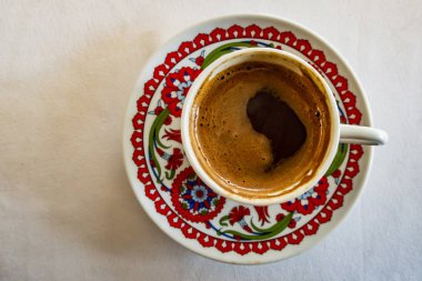  geleneksel Türk kahvesi Kupası
