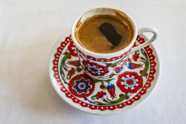  geleneksel Türk kahvesi Kupası