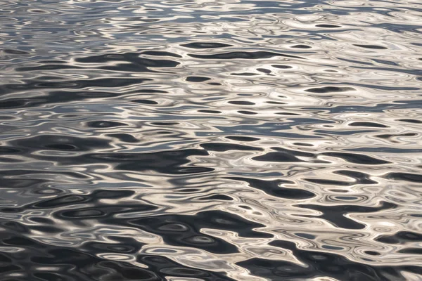 Réflexions Mer Lumière Dans Eau — Photo