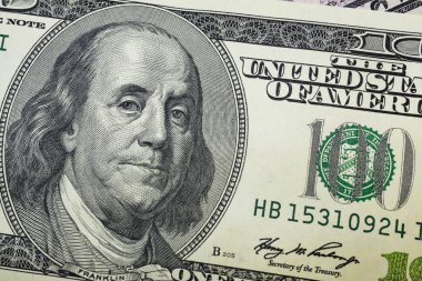  Dünya Ticaret ve ekonomik sistemin bir parçası olarak banknot dolar yığını