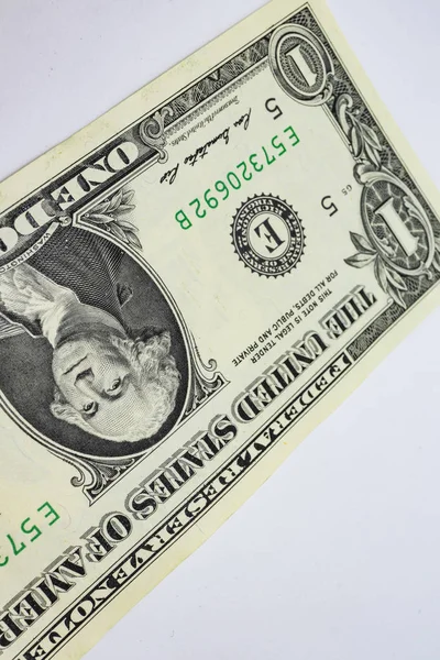 Груда Банкнот Долларов Часть Мировой Торгово Экономической Системы — стоковое фото