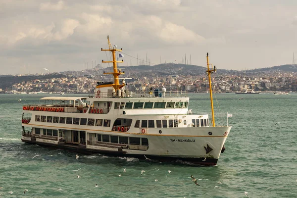 Istanbul Turquie Février 2019 Paysage Urbain Vue Sur Ville Depuis — Photo