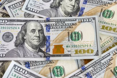  Dünya Ticaret ve ekonomik sistemin bir parçası olarak banknot dolar yığını