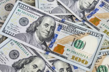  Dünya Ticaret ve ekonomik sistemin bir parçası olarak banknot dolar yığını