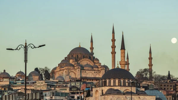 Eminönü Istanbul Turkiet Mars 2019 Stadsbilden Och Gamla Staden Från — Stockfoto