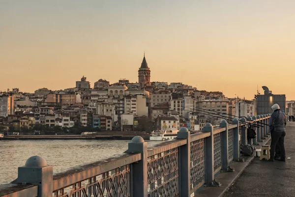 Eminonu Istanbul Kalkunmarsj 2019 Byrom Gammel Byutsikt Fra Istanbul Tidlig – stockfoto