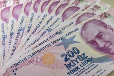 iki yüz türk lirasına yakın. Türkiye ekonomisinin en büyük banknot.