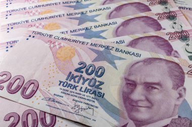 iki yüz türk lirasına yakın. Türkiye ekonomisinin en büyük banknot.