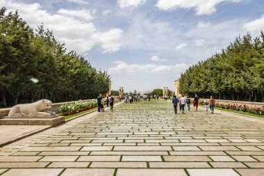 Çankaya,Ankara,Türkiye-3 Haziran 2019.Anitkabir,Türkiye'nin kurucusu Mustafa Kemal Atatürk'ün türbesi