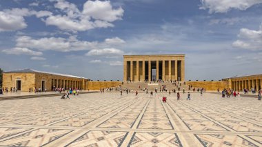 Çankaya,Ankara,Türkiye-3 Haziran 2019.Anitkabir,Türkiye'nin kurucusu Mustafa Kemal Atatürk'ün türbesi