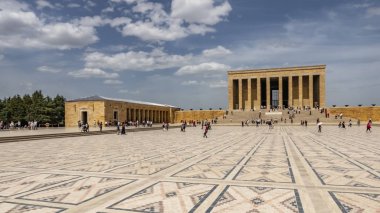 Çankaya,Ankara,Türkiye-3 Haziran 2019.Anitkabir,Türkiye'nin kurucusu Mustafa Kemal Atatürk'ün türbesi