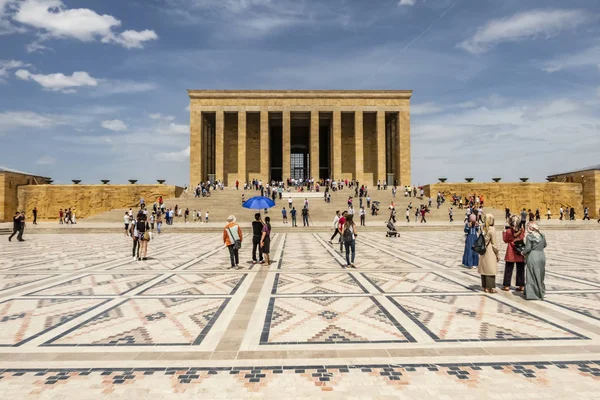 Çankaya,Ankara,Türkiye-3 Haziran 2019.Anitkabir,Türkiye'nin kurucusu Mustafa Kemal Atatürk'ün türbesi