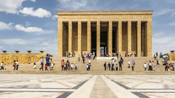 Cankaya Ankara Turecko Června 2019 Anitkabir Mauzoleum Tureckého Zakladatele Mustafa — Stock fotografie