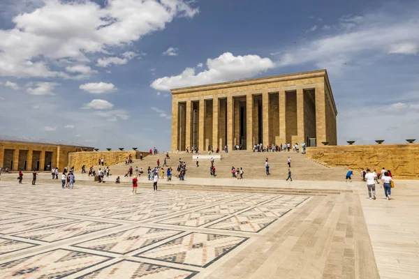 Çankaya,Ankara,Türkiye-3 Haziran 2019.Anitkabir,Türkiye'nin kurucusu Mustafa Kemal Atatürk'ün türbesi