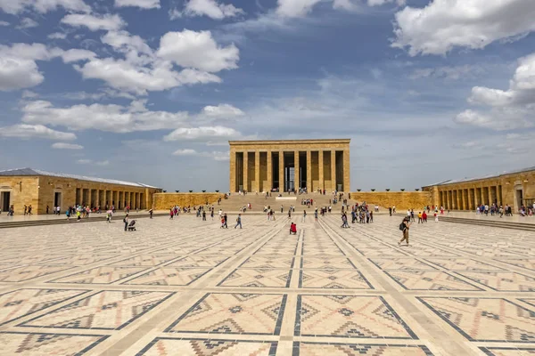 Cankaya Ankara Turecko Června 2019 Anitkabir Mauzoleum Tureckého Zakladatele Mustafa — Stock fotografie