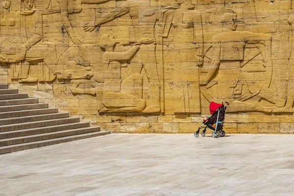 Cankaya Ankara Turecko Června 2019 Anitkabir Mauzoleum Tureckého Zakladatele Mustafa — Stock fotografie